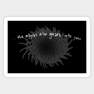 The Abyss also gazes into You Sticker